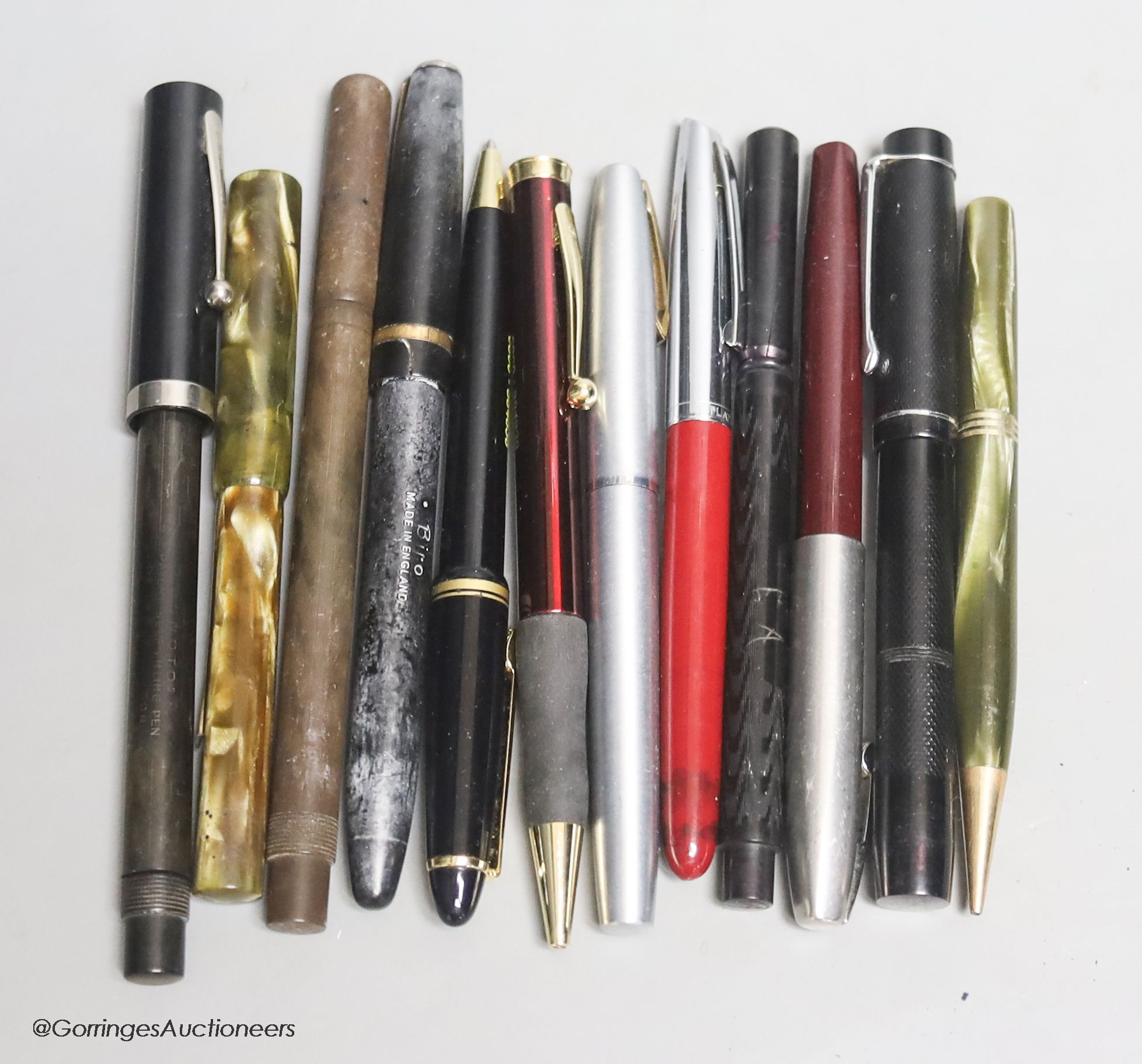 A collection of pens